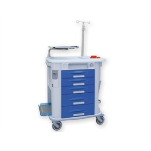 CARRELLO AURION EMERGENZA - blu