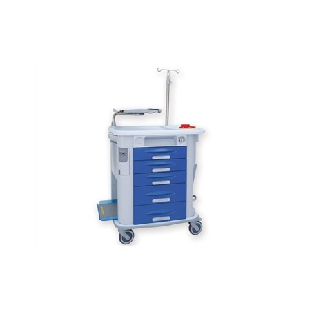 CARRELLO AURION EMERGENZA - blu
