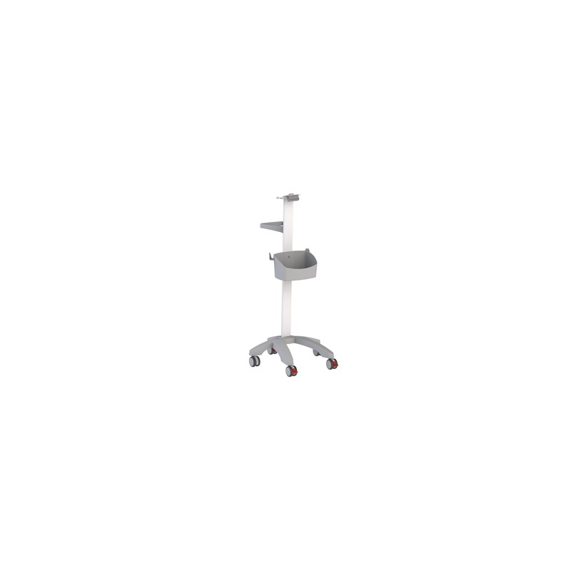 CARRELLO PER MONITOR PAZIENTE - richiede piastra adattatrice