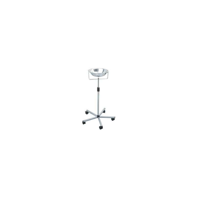 CARRELLO PORTACATINO SINGOLO - acciaio inox AISI 202