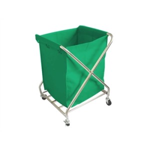 CARRELLO BIANCHERIA SPORCA - acciaio inox AISI 202