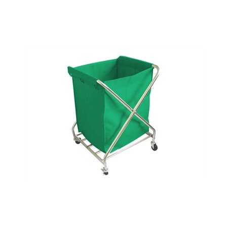 CARRELLO BIANCHERIA SPORCA - acciaio inox AISI 202