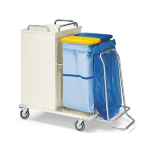 CARRELLO LAVANDERIA CHIUSO - verniciato