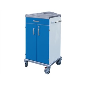 CARRELLO BIANCHERIA PULITA 2 ANTE+CASSETTO - piccolo