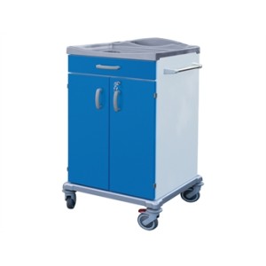 CARRELLO BIANCHERIA PULITA 2 ANTE+CASSETTO - medio