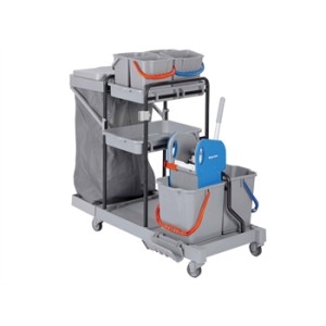 CARRELLO PER PULIZIE MULTIFUNZIONALE