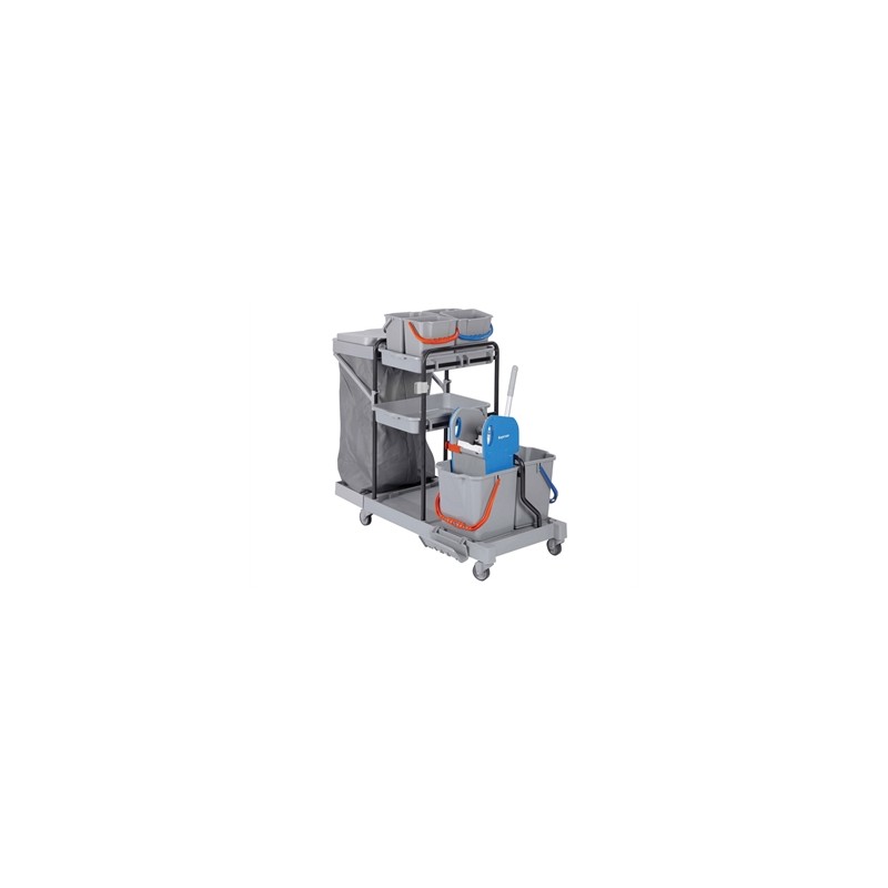 CARRELLO PER PULIZIE MULTIFUNZIONALE