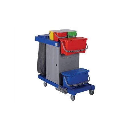 CARRELLO PER PULIZIE MULTIFUNZIONALE SAFETY