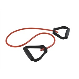 TUBO LATEX CON MANIGLIE 125 cm x 2,5 mm - medio - rosso