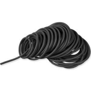 MATASSA TUBO LATEX 25 m x 3,5 mm - X-resistente - nero