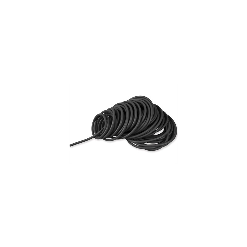 MATASSA TUBO LATEX 25 m x 3,5 mm - X-resistente - nero