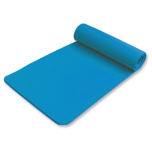 MATERASSINO 180 x 60 x h 1,6 cm - azzurro