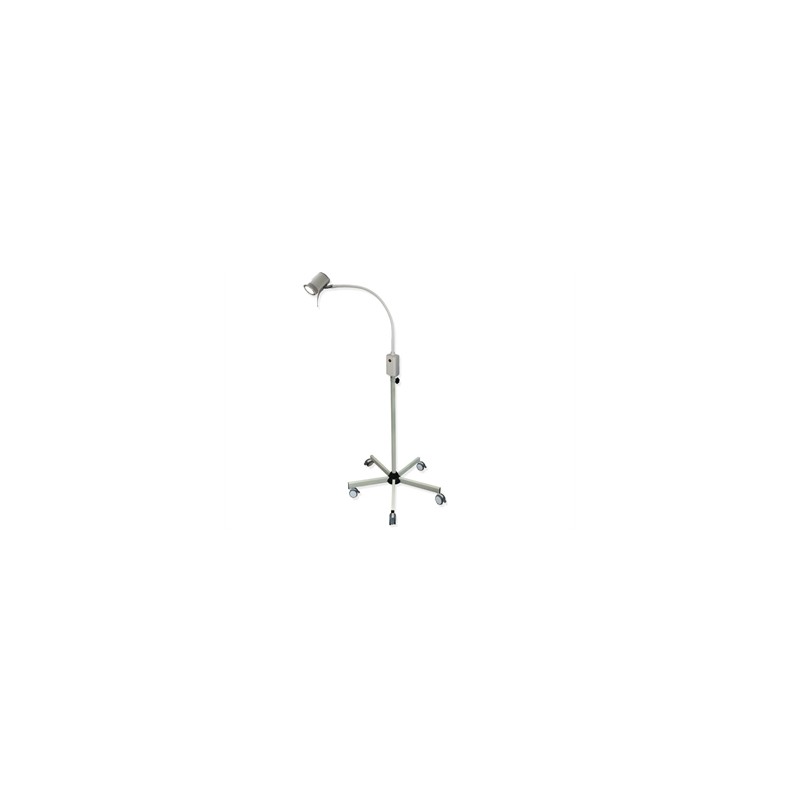 LAMPADA HYRIDIA A 7 LED con braccio flessibile - su carrello