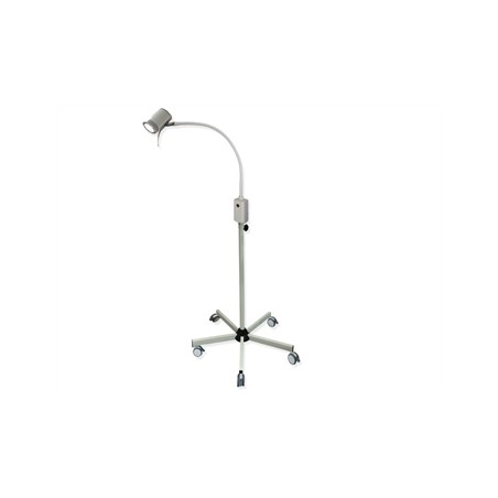 LAMPADA HYRIDIA A 7 LED con braccio flessibile - su carrello