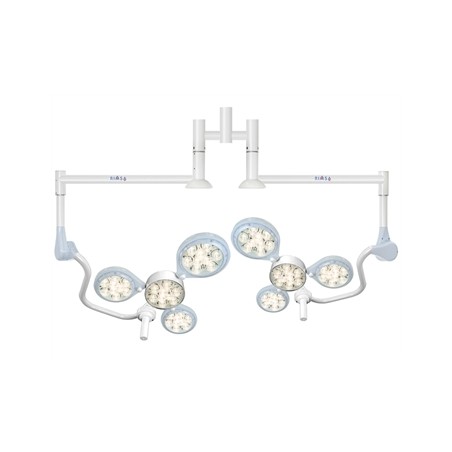 LAMPADA LED QUATTROLUCI - a soffitto - doppia