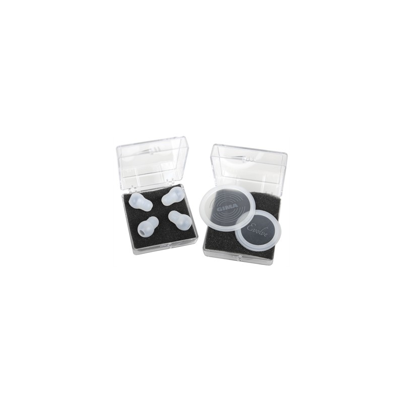 KIT GIMA EVOLVE: 2 DIAFRAMMI FLUTTUANTI + 2 PAIA DI OLIVE - trasparente - ricambio