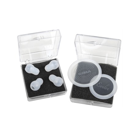 KIT GIMA EVOLVE: 2 DIAFRAMMI FLUTTUANTI + 2 PAIA DI OLIVE - trasparente - ricambio