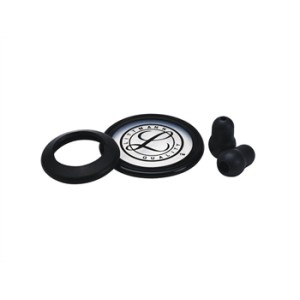 KIT LITTMANN 40005: membrana+anello+anello campana+olive per Classic II-nero