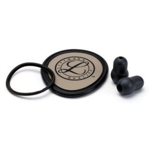 KIT LITTMANN 40020: membrana+anello+anello campana+olive per Lightweight-nero