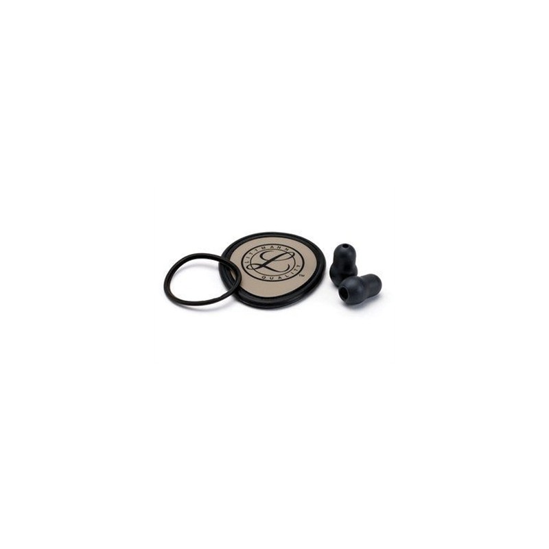 KIT LITTMANN 40020: membrana+anello+anello campana+olive per Lightweight-nero