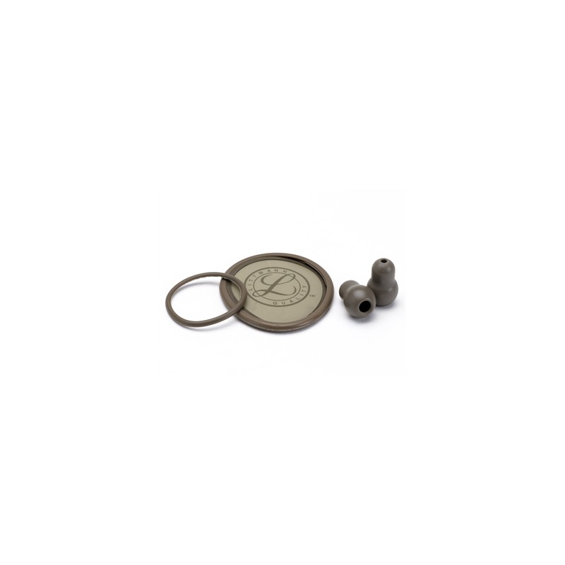 KIT LITTMANN 40021: membrana+anello+anello campana+olive per Lightweight-marrone