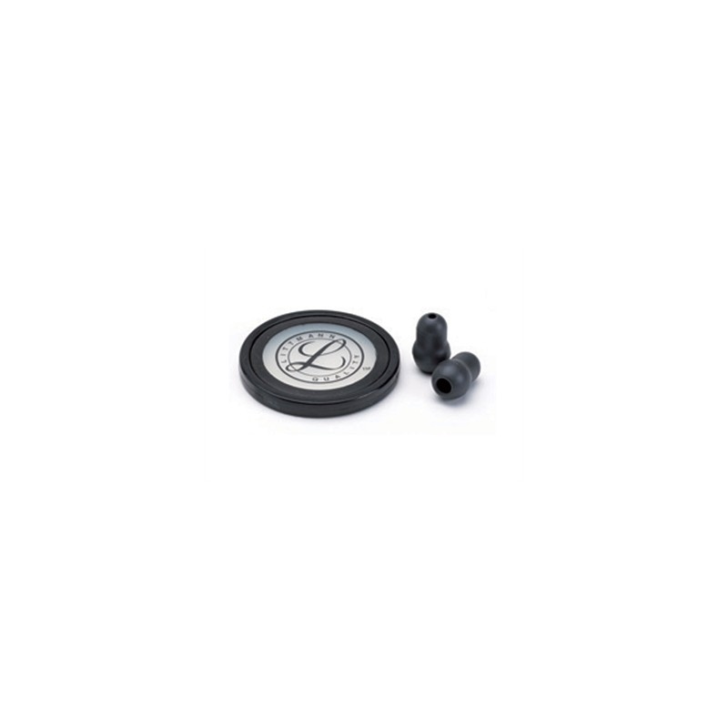 KIT LITTMANN 40011: membrana+anello+olive per Master Cardiology-nero