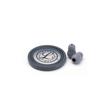 KIT LITTMANN 40018: membrana+anello+olive per Master Cardiology-grigio