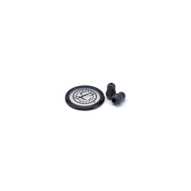 KIT LITTMANN 40022: membrana+anello+olive per Master Classic-nero
