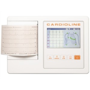 CARDIOLINE ECG100L GLASGOW - schermo a colori touch da 5"