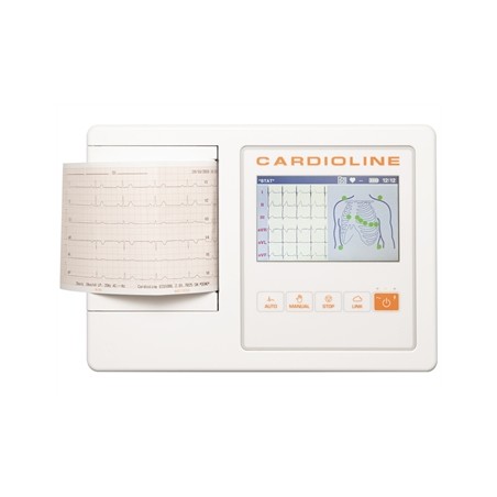 CARDIOLINE ECG100L FULL (Glasgow + EsayApp) - schermo a colori touch da 5"