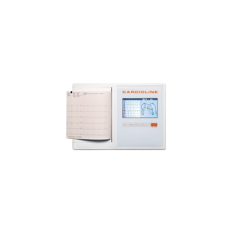 CARDIOLINE ECG200L GLASGOW - schermo a colori touch da 7"