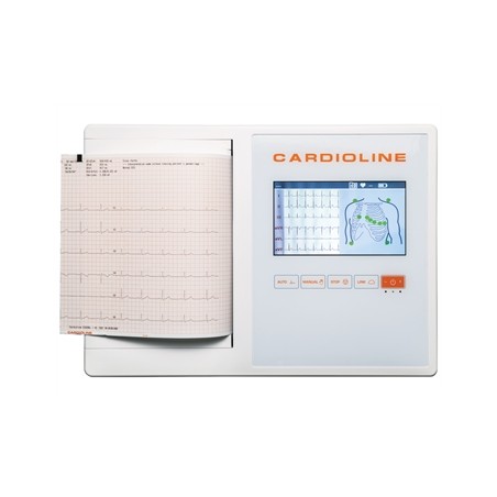 CARDIOLINE ECG200L GLASGOW - schermo a colori touch da 7"