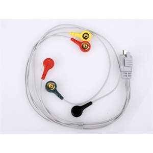CAVO DERIVAZIONI ECG - 5 elettrodi a bottone - optional per 54300