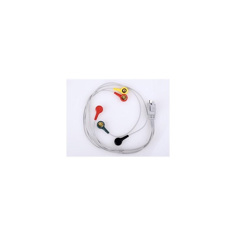 CAVO DERIVAZIONI ECG - 5 elettrodi a bottone - optional per 54300