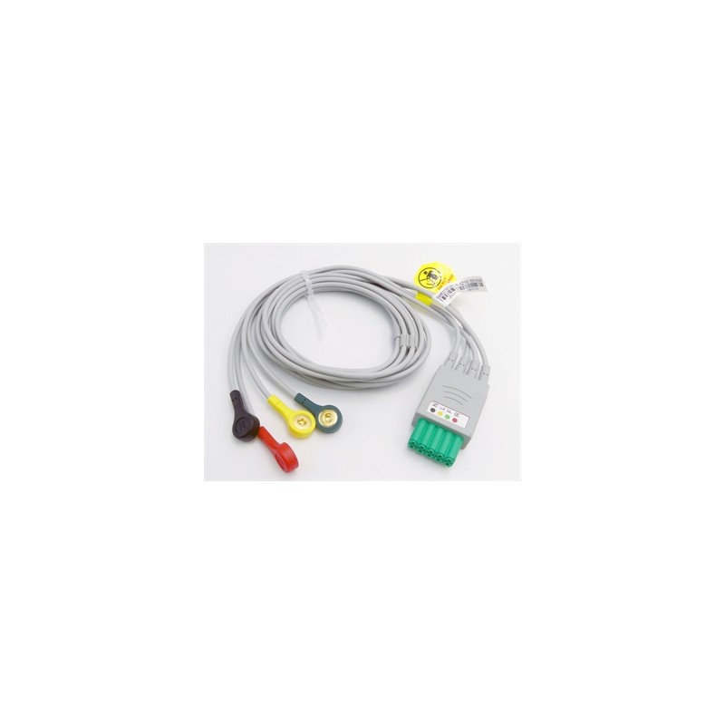 CAVO ECG 4 DERIVAZIONI per 54400 - ricambio - richiede cavo di collegamento 54407