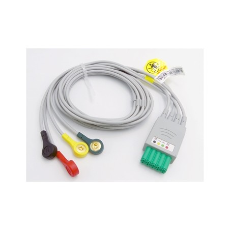CAVO ECG 4 DERIVAZIONI per 54400 - ricambio - richiede cavo di collegamento 54407
