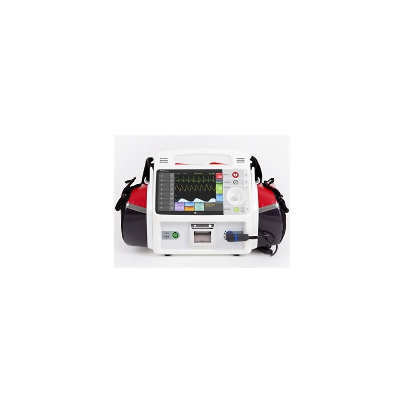 DEFIBRILLATORE RESCUE LIFE 9 con temp, SpO2, NIBP, Pacemaker - inglese