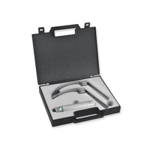 SET LARINGOSCOPIO F.O. MAXLITE FLEXI - 2 lame Mc-Intosh 3, 4