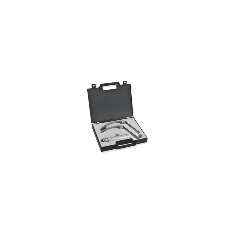 SET LARINGOSCOPIO F.O. MAXLITE FLEXI - 2 lame Mc-Intosh 3, 4