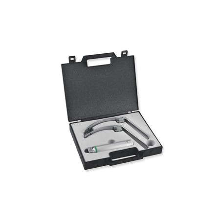 SET LARINGOSCOPIO F.O. MAXLITE FLEXI - 2 lame Mc-Intosh 3, 4