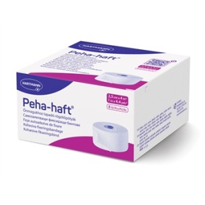 PEHA-HAFT 30037 BENDA ELASTICA COESIVA 4 m x 2,5 cm - latex free