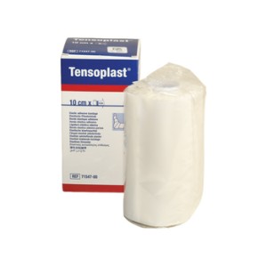 BENDA ELASTICA ADESIVA TENSOPLAST 4,5 m x 10 cm