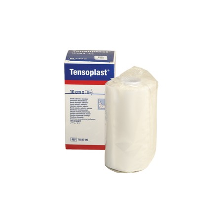 BENDA ELASTICA ADESIVA TENSOPLAST 4,5 m x 10 cm