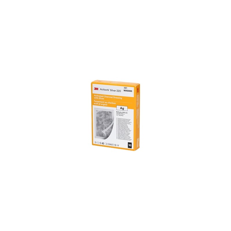 ACTISORB SILVER 220 3M 6,5x9,5 cm