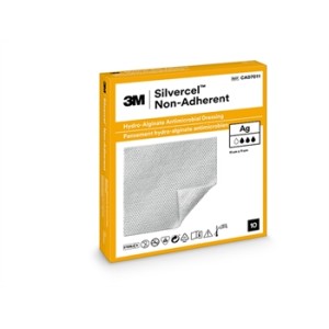 SILVERCEL 3M MEDICAZIONE ANTIMICROBICA NON ADERENTE IN IDROALGINATO CON ARGENTO 11x11 cm