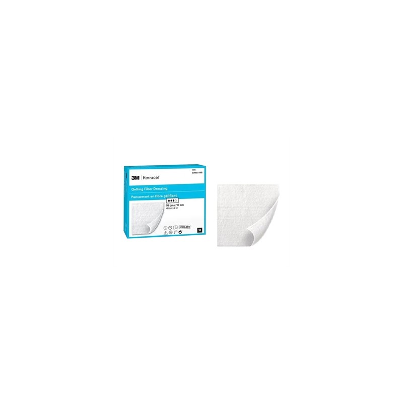 KERRACEL 3M MEDICAZIONE IN FIBRA GELIFICANTE 10x10 cm