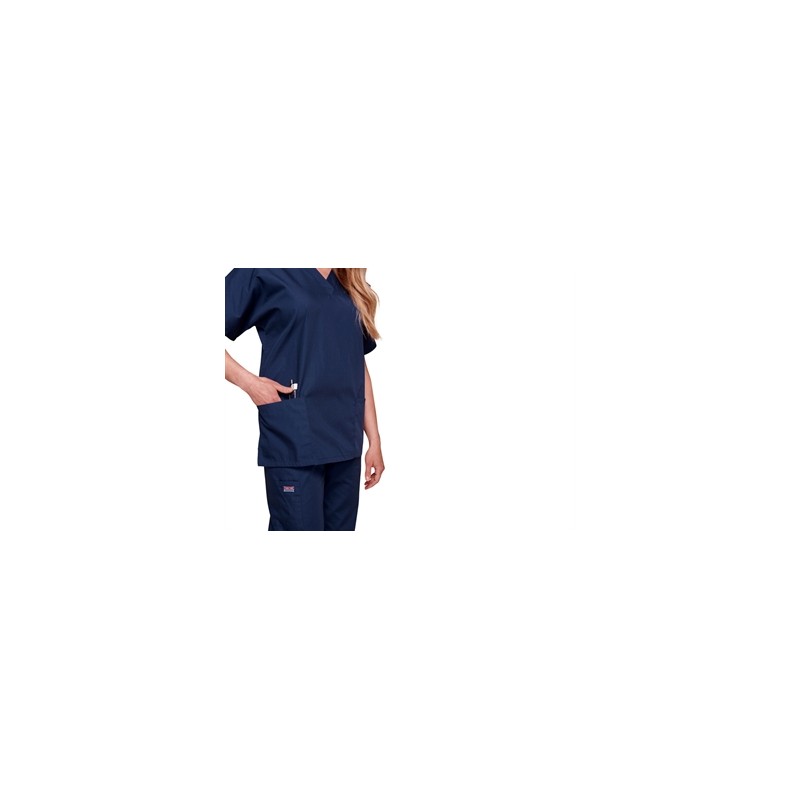 CASACCA SCOLLO A V CHEROKEE ORIGINALS - donna XS - blu marina