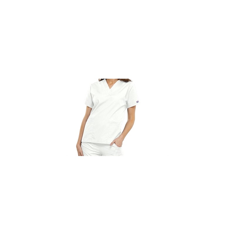 CASACCA SCOLLO A V CHEROKEE ORIGINALS - donna L - bianco