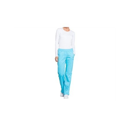 PANTALONI PULL-ON CHEROKEE REVOLUTION - donna XL - turchese