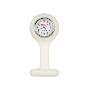 OROLOGIO PER INFERMIERI - rotondo - bianco